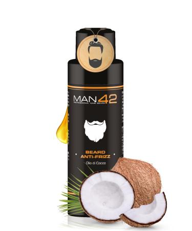 MAN42 Beard Anti-Frizz Anti-Frizzy makes the beard extremely easy to comb detangling 100ml
