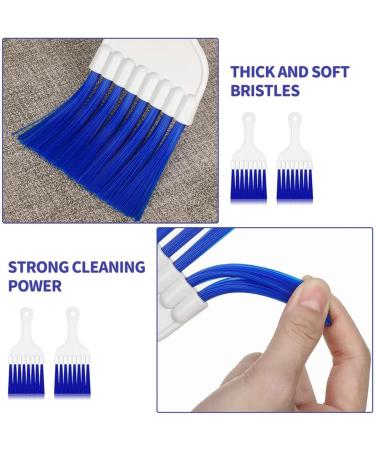 Crcyphne 8 Packs Air Conditioner Condenser Cleaning Brush Small Plastic Brush Refrigerator Coil Brush HVAC Coil Cleaner Brush - Buy Online on GoSupps.com