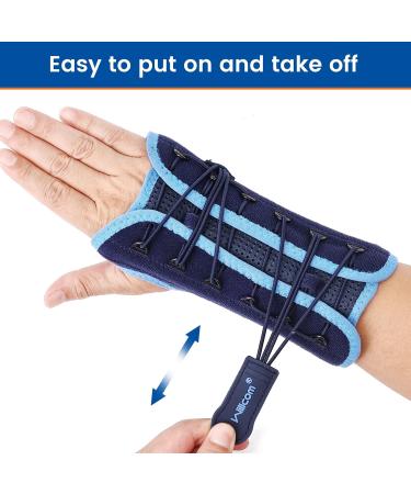Willcom Wrist Bandage for Carpal Tunnel Relief - Unisex Pain Relief for RSI Tendinitis & Sprains - Left Hand Support - Buy Online on GoSupps.com