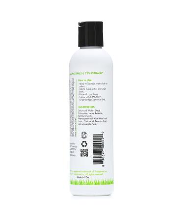 Organic Shower Gel 8 oz | Fragrance Free Sulfate Free & Paraben Free | Vegan & Gluten Free | Natural Aloe Vera for Sensitive Skin - Buy Online on GoSupps.com
