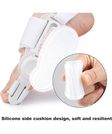 Buy Bunion Corrector - Adjustable Big Toe Straightener with Silicone Pad & Anti-Slip Strap | Comfortable Bunion Fix Device for All Feet - Buy Online on GoSupps.com