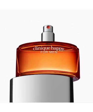 Clinique Happy For Men Eau de Toilette Cologne Spray | Notes of Kaffir Lime + Mandarin 1.7 Fl Oz (Pack of 1) - Buy Online on GoSupps.com