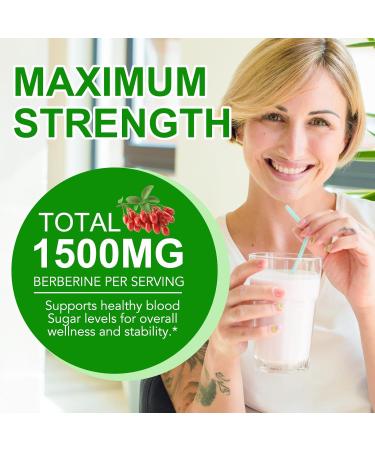 Berberine Supplement Liquid 60ml Berberine with Ceylon Cinnamon Berberine Drops with Turmeric Curcumin Bitter Melon Immune Support Digestive Health Support - Buy Online on GoSupps.com