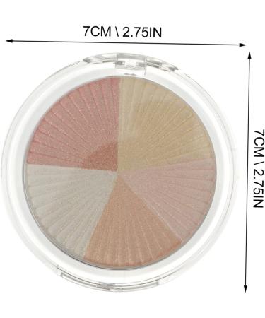 Didiseaon 1 Highlight Powder Feminine Beauty Makeup Long Lasting Highlight Makeup Face Powder Foundation Stereo Powder Foundation Shine Powder Face Highlight - Buy Online on GoSupps.com