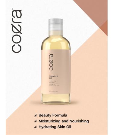 Vitamin E Oil 20 000 IU - Moisturizing & Hydrating | 16 fl oz for Skin Face Hands & Body | Paraben SLS & Fragrance Free - Buy Online on GoSupps.com