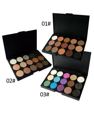 Jascherry 15-Color Shimmering Eyeshadow Palette | Sleek Powder Makeup | Rich & Vibrant Shades - International Shipping Available - Buy Online on GoSupps.com