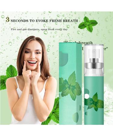  GNAUMORE Fresh Breath Serum Mint Oral Care Breath Freshening Spray Clean Teeth Gel for Fresh Breath Refreshing - Buy Online on GoSupps.com