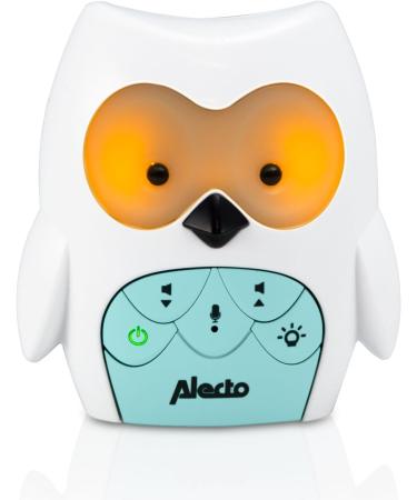 Alecto DBX-84 DECT Baby Monitor - Owl Design | Audio Monitor with Perfect Sound Night Light & Talkback Function | 100% Trouble-Free White Baby Monitor - Buy Online on GoSupps.com