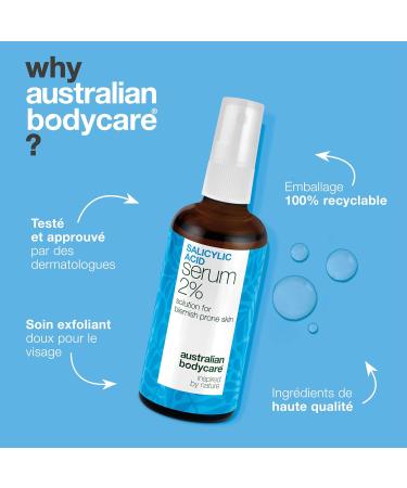 S rum l acide salicylique 2% pour peau grasse pores dilat s et boutons avec Zinc PCA th vert acide hyaluronique et glyc rine - 100 ml - Buy Online on GoSupps.com