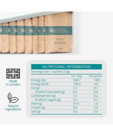 Bo te caf London Nootropics Mushroom | Caf adaptog ne Flow & Mojo | 12 sachets - Buy Online on GoSupps.com