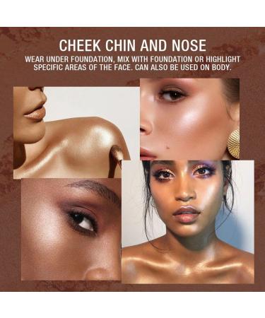 Hirock 5-Color Makeup Palette | Contour Highlight & Bronzer | International Shipping Available - Buy Online on GoSupps.com