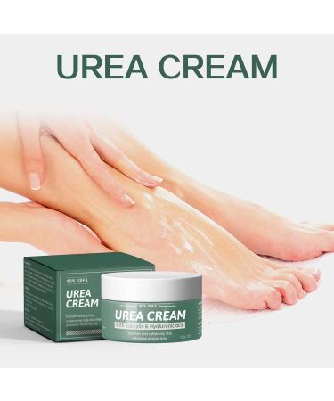Urea Cream 40% for Feet - Maximum Strength with 2% Salicylic Acid Moisturizing Foot Cream for Dry Cracked Heels & Callus Removal 4.3 oz - Aloe Vera Formula - Buy Online on GoSupps.com