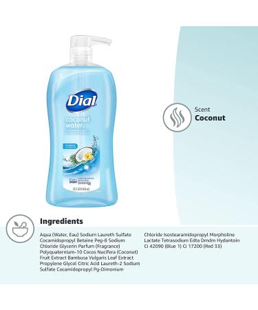Dial Coconut Water Body Wash - 32 fl oz | Hydrating & Refreshing Formula - Buy Online on GoSupps.com