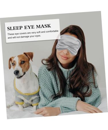 Shop Minkissy Eye Mask & Hair Ring Satin Sleeping Masks Shading Blindfolds & Travel Accessories for Ultimate Comfort - Buy Online on GoSupps.com
