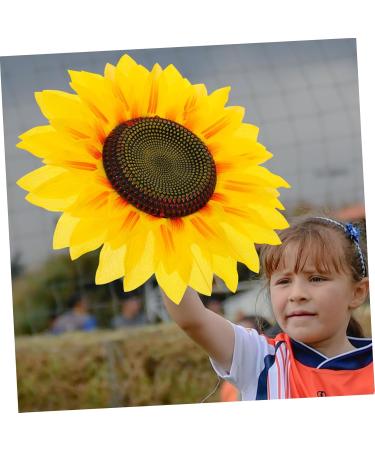 Gadpiparty 2pcs Holding Sunflower in Hand Children Playthings Sunflower Shaped Cloth Sunflower Head Ornaments - Buy Online on GoSupps.com