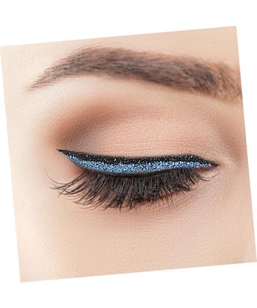 TOVINANNA 36 Pairs Glitter Eyeliner Sparkle Stickers Eyeliner Decal Self- Adhesive Miss Eyes Adhesive Tape - Buy Online on GoSupps.com