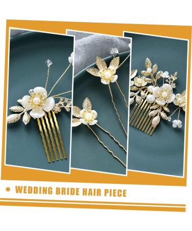 MAGICLULU 2 Sets Hair Accessories Wedding Hair Comb Wedding Decor Women Hair Comb Hair Comb for Bride Exquisite Hair Comb Wedding Hair Decoration Romantic Bride Headdress Bride Hair Decor - Buy Online on GoSupps.com