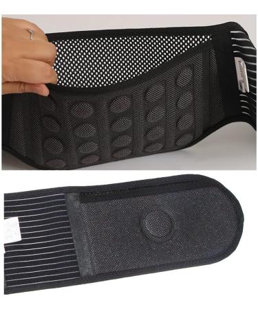 XXL Lumbar Support Belt - 21 Magnets Adjustable Waist Pain Relief for Men & Women - Ideal for Scoliosis & Intervertebral Disc Support - Buy Online on GoSupps.com