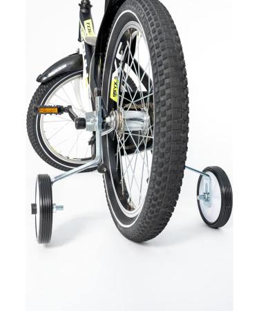 Fischer Universal Support Wheels for Children's Bicycles | Fits 12-20 Inch Bikes | Easy Assembly Included | Durable Plastic & Rubber - Buy Online on GoSupps.com