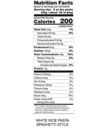 Tinkyada Wheat-Free Pasta Rice, 16 oz - Gluten-Free & Delicious - Buy Online on GoSupps.com