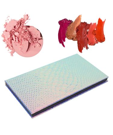 Magnetic pallet Mermaid empty make-up palette with mirror empty make-up bli-shadow palette set self-adhesive empty pallet metal sticker for DIY eyeshadow and rough