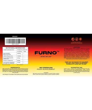 Nutri-Bio Lab - Furno - 90 Capsules for Women and Men - Buy Online on GoSupps.com