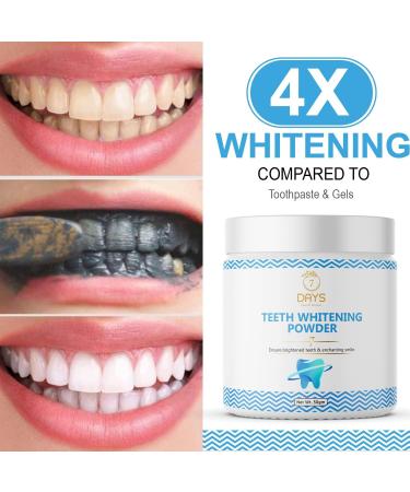 Teeth Magic Powder - Boost Oral Care with Calcium Carbonate - Lavender & Mint Flavor - 50g for Whiter Teeth - International Shipping Available - Buy Online on GoSupps.com
