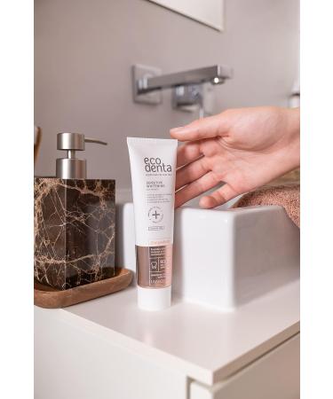 Ecodenta Whitening Toothpaste Without Fluoride - Gentle Lightening for Sensitive Teeth - 100ml - Buy Online on GoSupps.com