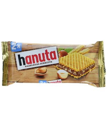 Ferrero Hanuta Wafers with Hazelnut Cream, 18x 2pcs (36pcs)