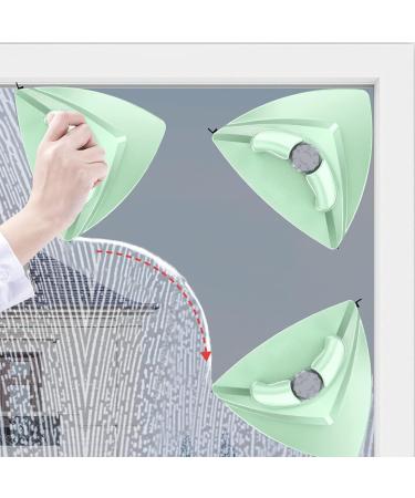 Window Cleaner Wipers Double-Sided Window Cleaner Glass Cleaning Brush Glass Wiper Household Cleaning Tools with Anti-Falling Rope for High-Rise Double Glazed Windows - Buy Online on GoSupps.com