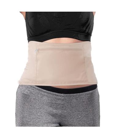 Organic Castor Oil Pack Wrap for Neck | Adjustable & Reusable | Anti-Oil Leak | Khaki | International Shipping - Buy Online on GoSupps.com