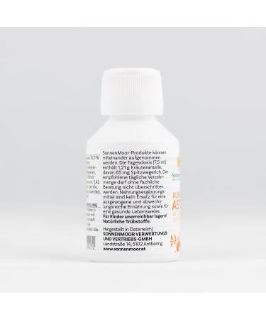 Sonnenmoor Astroson Drops 100ml - Liquid Herb Drops for Neck & Throat Relief - Enjoy Pleasant & Harmonizing Feeling - Buy Online on GoSupps.com