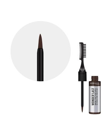 Rimmel Wonder Last Brows For Day 004 Dark Brown | Long-Lasting Eyebrow Gel for Perfectly Defined Brows - Shop Internationally - Buy Online on GoSupps.com