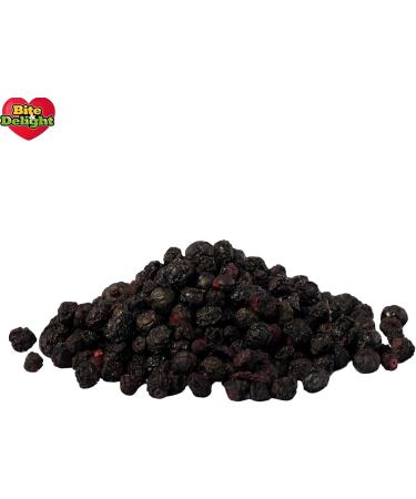 Bite & Delight 1kg Crunchy Delicious and Healthy Freeze Dried Blueberries Ideal for a Snack or Balanced Diet Doypack - Buy Online on GoSupps.com