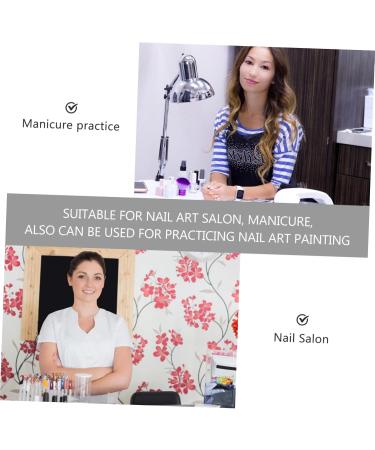 Housoutil 1 Set Nail Holder Magnetic Nail Stand Diy Nail Art Stand Manicure Training Stand Nail Display Stand Magnetic Base Nail Art Practice Stand Gem Japanese Crystal 3.5X3.5X2CM Colorful - Buy Online on GoSupps.com