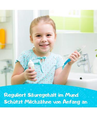 Oral7 Kids Toothpaste - Enzymes from Breast Milk for Less Decay | Free Toothbrush | Tasty Tutti Frutti Flavor | Age 2+ - Buy Online on GoSupps.com