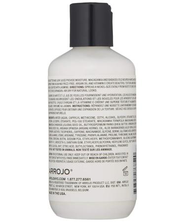ARROJO Hypnotic Calming Curl Cream - Nourishing Anti-Frizz Defining Cream for Curly & Wavy Hair - Sulfate & Paraben-Free (6 oz) | International Shipping Available - Buy Online on GoSupps.com