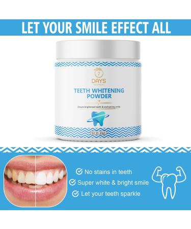 Teeth Magic Powder: Enhance Any Toothpaste with Calcium Carbonate Lavender & Mint Flavor - 50g | International Shipping Available - Buy Online on GoSupps.com