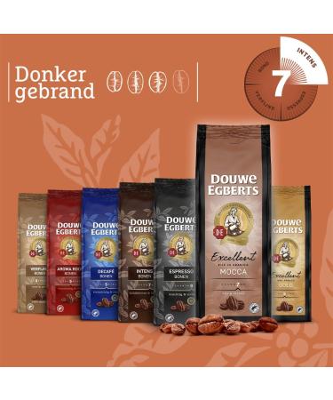 Douwe Egberts - Mocca Aroma Variations Beans - 4x 500g - Buy Online on GoSupps.com