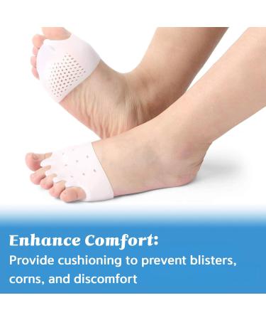 3 Pairs Toe Separators & Metatarsal Pads Soft Breathable Foot Cushions for Blisters Morton s Neuroma Diabetic Feet & Bunion Pain Relief - Perfect for Comfort - Buy Online on GoSupps.com