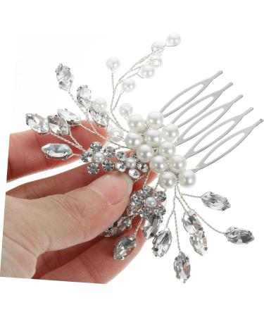 ABOOFAN Hair Jewelry Hair Accessories Hair Styling Accessories Wedding Hair Clip Fairy Jewelry for Women Hanfu Hair Comb Pearl Bride - Buy Online on GoSupps.com
