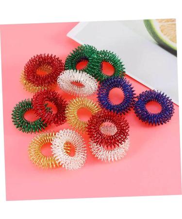 Beavorty 36 STK Acupressure Finger Rings - Stress Relief & Decompression Massage Toys for Relaxation - Buy Online on GoSupps.com