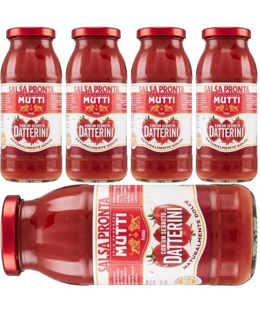 Mutti Passata Pomodorini Datterini 300 Mililiters x 5 Pieces