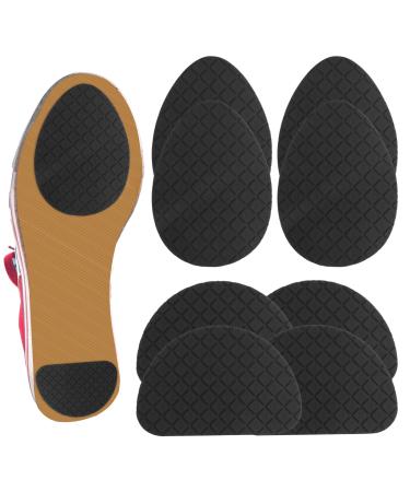 Sibba 8Pcs Shoe Grips on Bottom of Shoes Non Slip Shoes Pads 4 Pairs Self Sticky Heel Grips Sneakers Filler Semicircle Drop Shape Liner Insert Insole Adjustable Cushion Pads Sole Protector