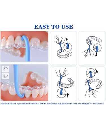 Aligner Remover Tool with Retainer Case for Oral Care - 2 Pack with Mirror & Vent Hole - Buy Online on GoSupps.com