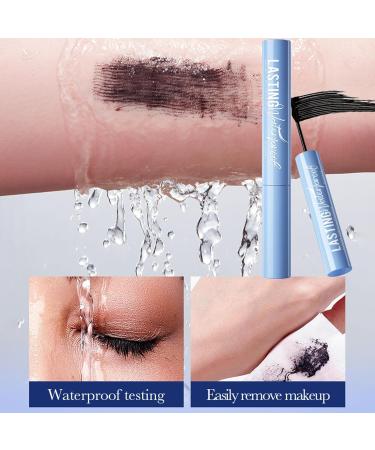  Yplkm Volume and Length Mascara | Black Volume and Lengthening Mascara - Smudge-Resistant Makeup for Women Parties Travel Evenings - Buy Online on GoSupps.com
