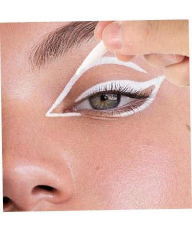 Beavorty 5pcs White Lying Silkworm Pen Crayons White Eyeliner Liquid Eye Shadow Makeup Cosmetics Girl Set - Buy Online on GoSupps.com