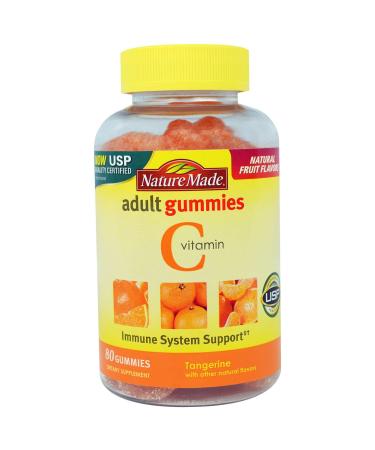 Nature Made Vitamin C Gummies Tangerine 250 mg 80 Gummies