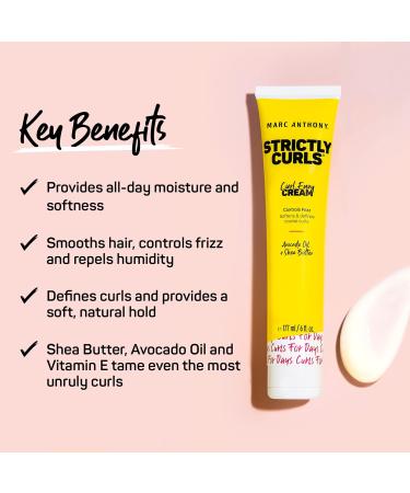 Marc Anthony Coconut Oil & Shea Butter Curl Defining Cream + Strictly Curls Curl Defining & Enhancing Curl Envy Cream Hair Styling Agent+Curl Envy Cream - Buy Online on GoSupps.com
