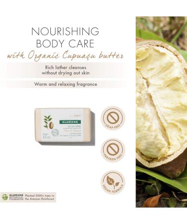 Klorane Cupua u Flower Cream Soap 100g - Buy Online on GoSupps.com